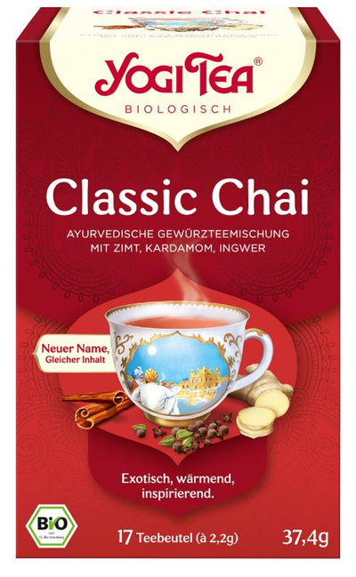 Produktfoto zu Yogi Tea - Classic Chai - 17 x 2,2g