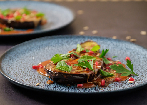 7 hauben Ökokisten Kooperation - Aubergine