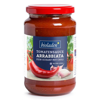 Produktfoto zu bioladen - Tomatensauce Arrabbiata - 340g