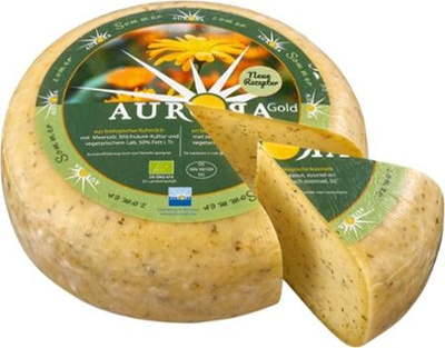 Produktfoto zu Aurora Gold - Sommerkäse - mit mediterranen Kräutern, 50% Fett i. Tr.