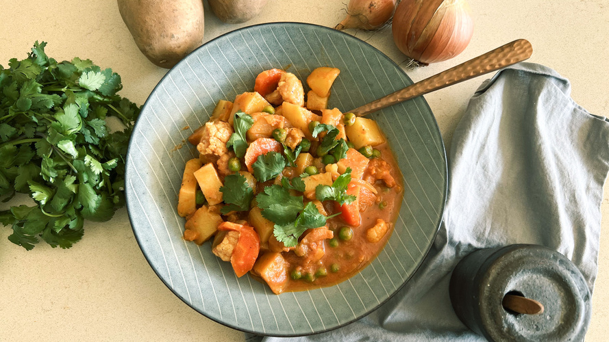 Rezeptbild für 49. Gemüsetopf "Indischer Art"
