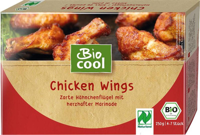 Produktfoto zu BioCool - Chicken Wings, tiefgekühlt - 250g