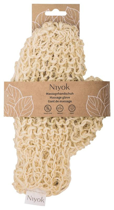 Produktfoto zu Niyok - Massagehandschuh Sisal