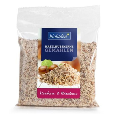 Produktfoto zu bioladen - Haselnusskerne natur gemahlen - 100g