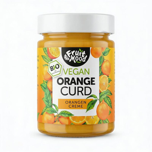 Produktfoto zu Fruit Mood - Orange Curd - Vegan - 190g