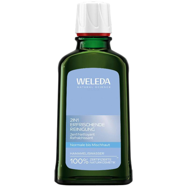 Produktfoto zu Weleda - Erfrischende 2in1 Reinigung - 100ml