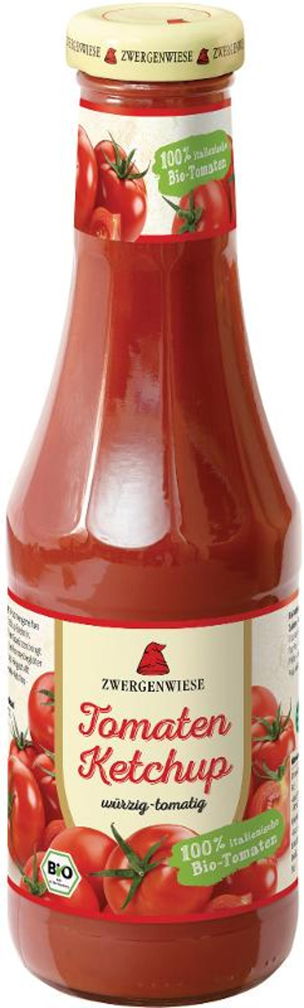 Produktfoto zu Zwergenwiese - Tomaten Ketchup - 500ml