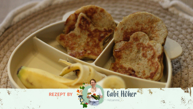 Rezeptbild für 436. Bananenpfannkuchen für den Beikoststart - Rezept by Hebamme Gabi Höher