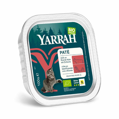 Produktfoto zu Katzen Paté Rind, getreidefrei - 100g