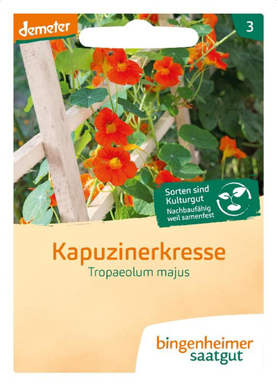 Produktfoto zu Bingenheimer Saatgut - Kapuzinerkresse