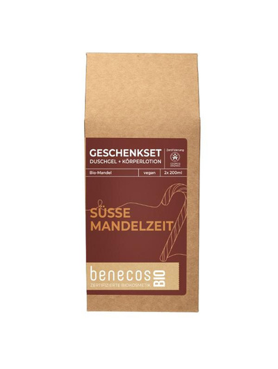Produktfoto zu Benecos - Geschenkset Weihnachten Süße Mandelzeit - 2x200ml