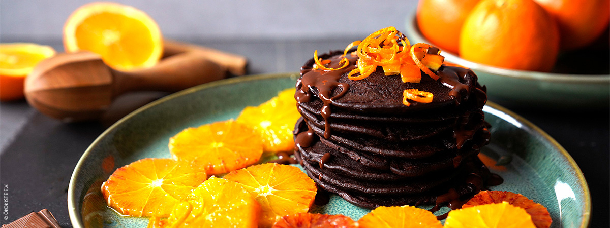 Ökokistenrezept des Monats - Schoko Pankakes
