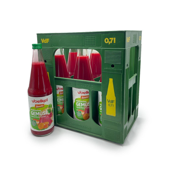 Produktfoto zu Gemüsesaft feldfrisch - 6 x 0,7l