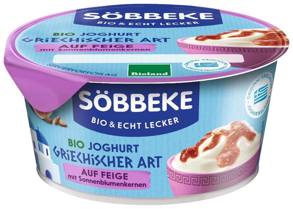 Produktfoto zu Söbbeke - Joghurt griech. Art Feige - 150g