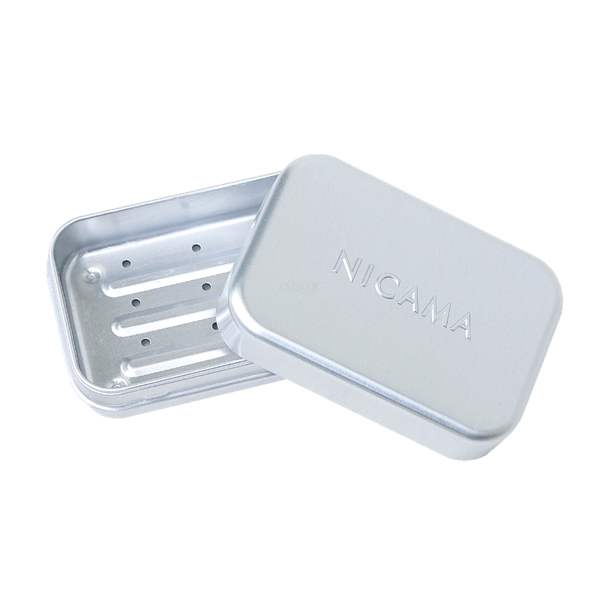 Produktfoto zu Nicama - Seifendose mit Abtropfgitter