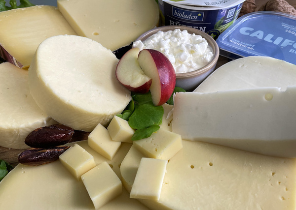 Käseplatte mit HistaminarmerKäse