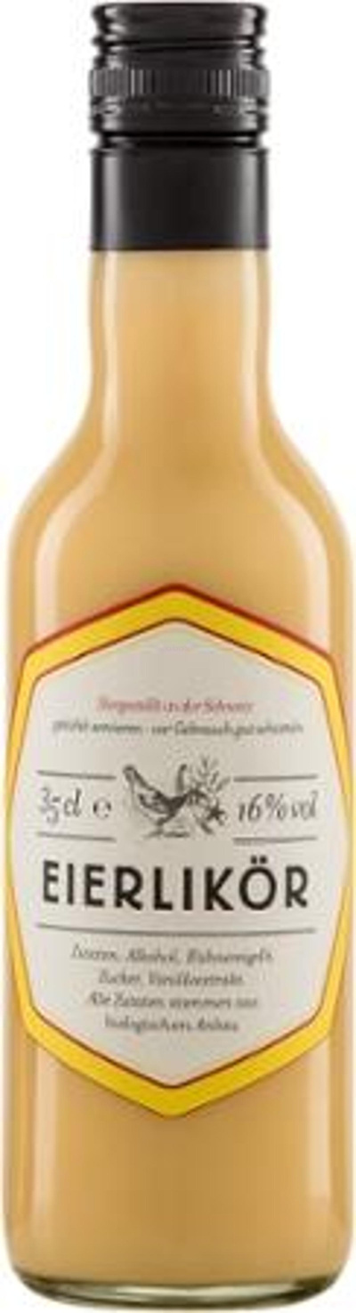 Produktfoto zu Humbel - Eierlikör 16% - 0,35l
