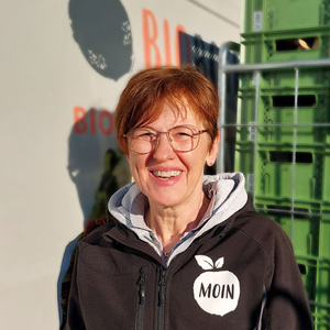 Trudi - Fahrerin beim Bioboten