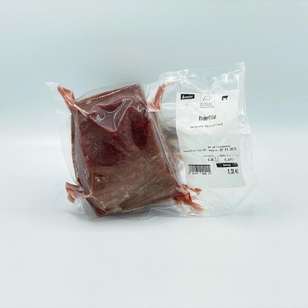 Produktfoto zu Johannshof - Rinderfilet, tiefgekühlt - ca. 400-500g