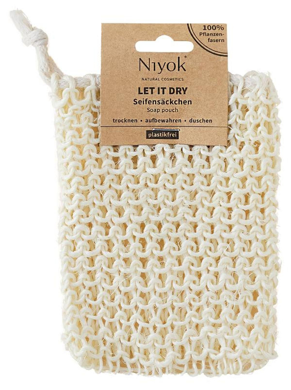 Produktfoto zu Niyok - Sisal Seifen Säckchen