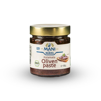 Produktfoto zu Mani Bläuel - Kalamata Olivenpaste - 180g
