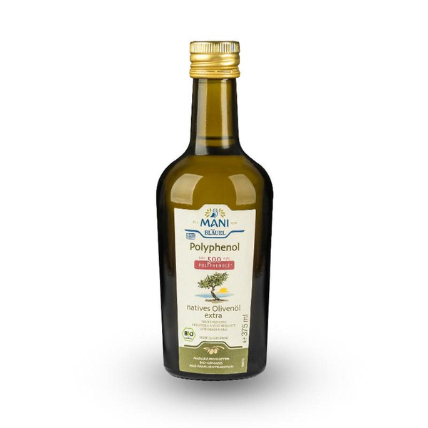 Produktfoto zu Mani Bläuel - Olivenöl Polyphenol - 375ml