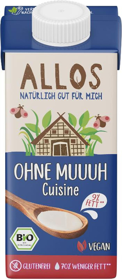 Produktfoto zu Allos - Ohne Muhhh zum Kochen - 200ml
