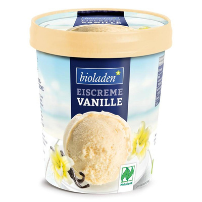 Produktfoto zu bioladen - Eiscreme Vanille - 500ml