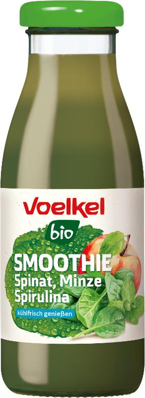 Produktfoto zu Voelkel - Smoothie Spinat Minze Spirulina - 0,25l