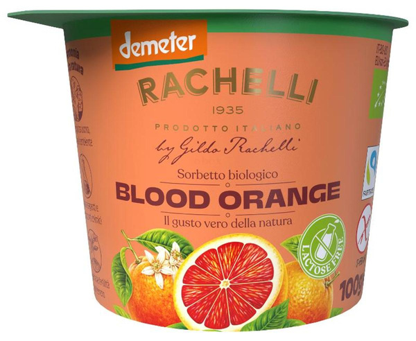 Produktfoto zu Gildo Rachelli - Blutorange Sorbet - 125ml
