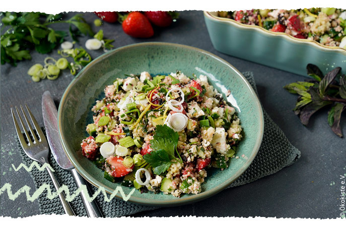 Erdbeer Tabouleh