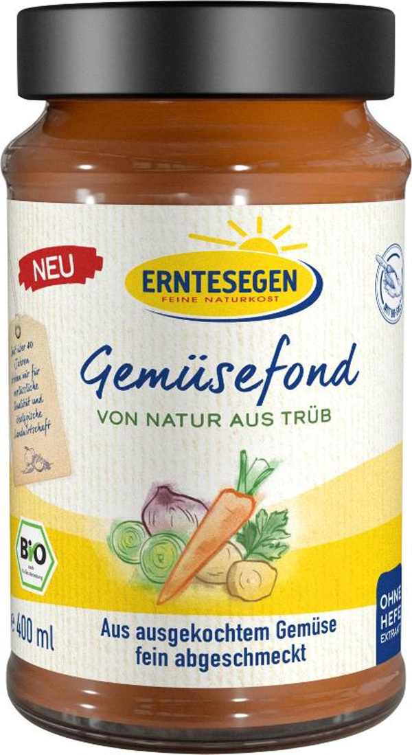 Produktfoto zu Erntesegen - Gemüsefond - 400g