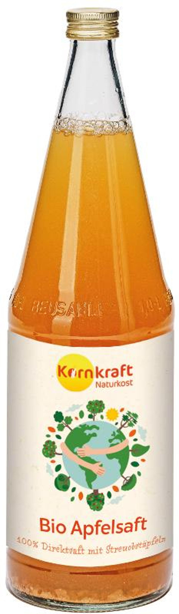 Produktfoto zu Kornkraft - Apfelsaft - 1l