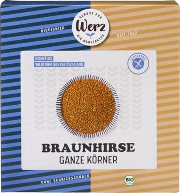 Produktfoto zu Werz - Braunhirse, ganze Körner - 500g