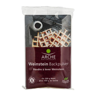 Produktfoto zu Arche - Weinstein Backpulver - 3 x 18g