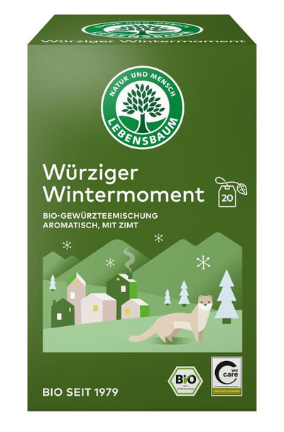 Produktfoto zu Lebensbaum Würziger Wintermoment - 20 x 2g