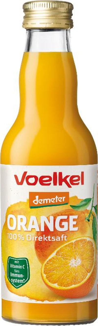 Produktfoto zu Voelkel - Orangensaft Natur - 0,2 l