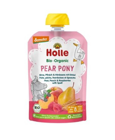 Produktfoto zu Holle - Pear Pony Pouchy - 100g