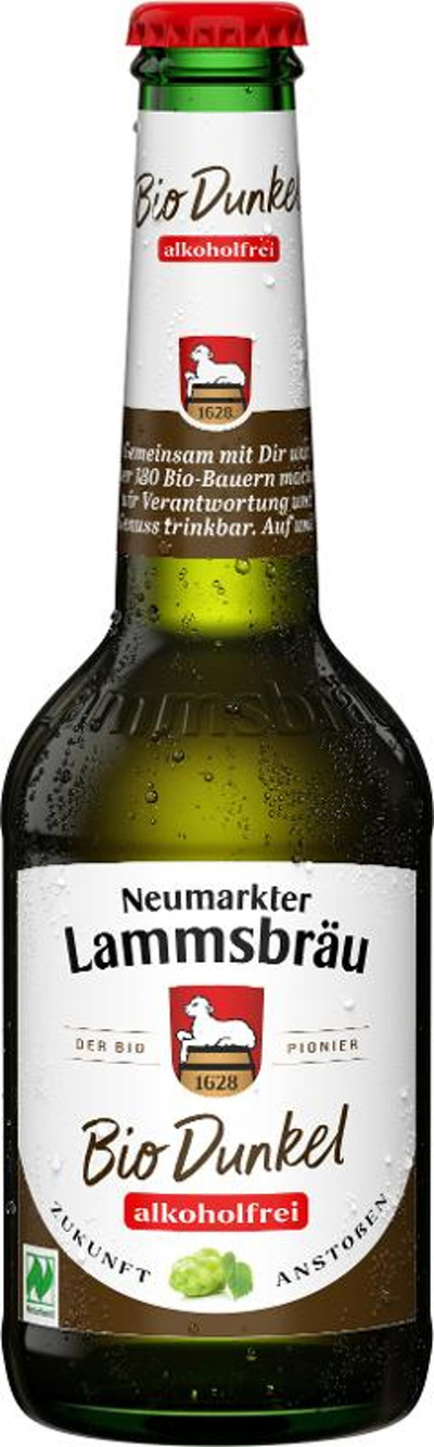 Produktfoto zu Lammsbräu Dunkel Alkoholfrei - 0,33 l