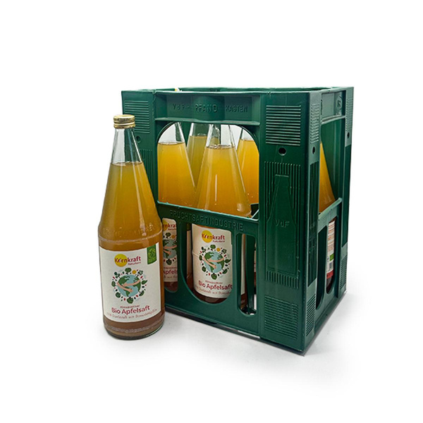 Produktfoto zu Kornkraft -  Apfelsaft - 6 x 1l