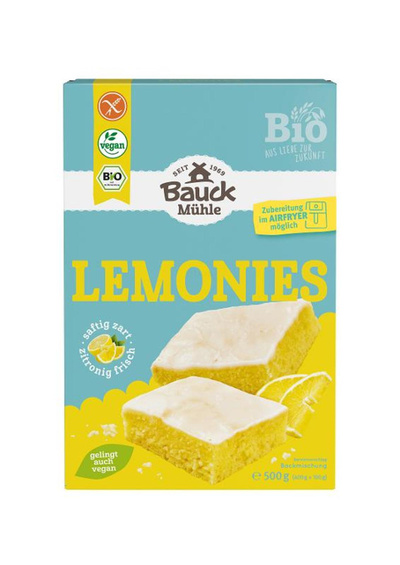 Produktfoto zu Bauck - Backmischung Lemonies, glutenfrei - 500g