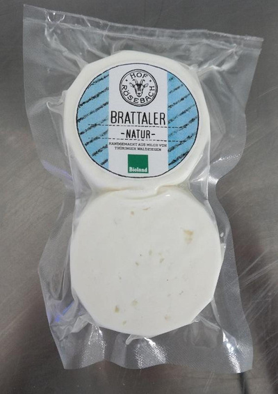 Produktfoto zu Hof Rösebach - Ziegen Brattaler - 160g
