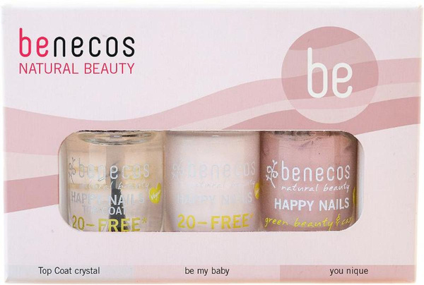 Produktfoto zu Benecos - Geschenkset Nagellack Nude Obsession
