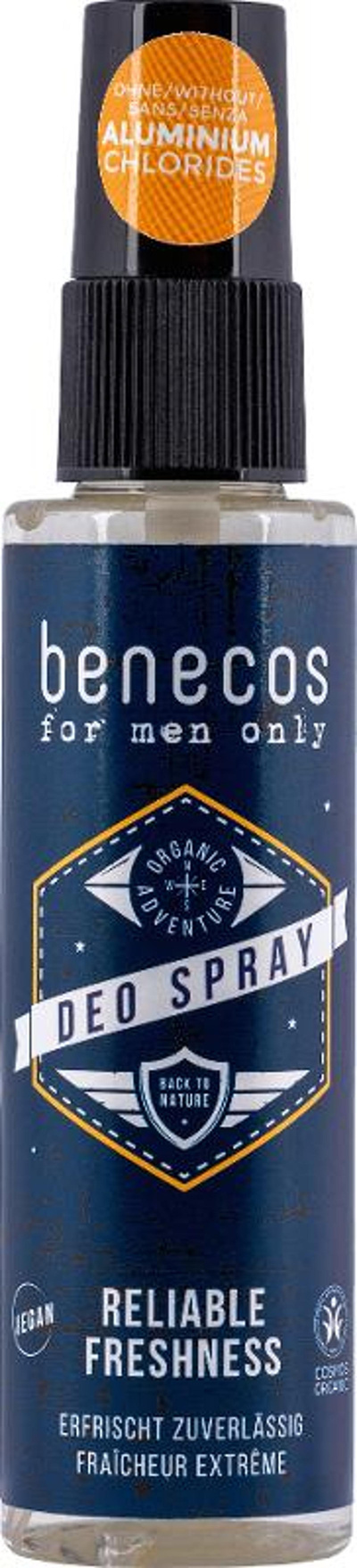 Produktfoto zu Benecos - Men Deo Spray - 75 ml