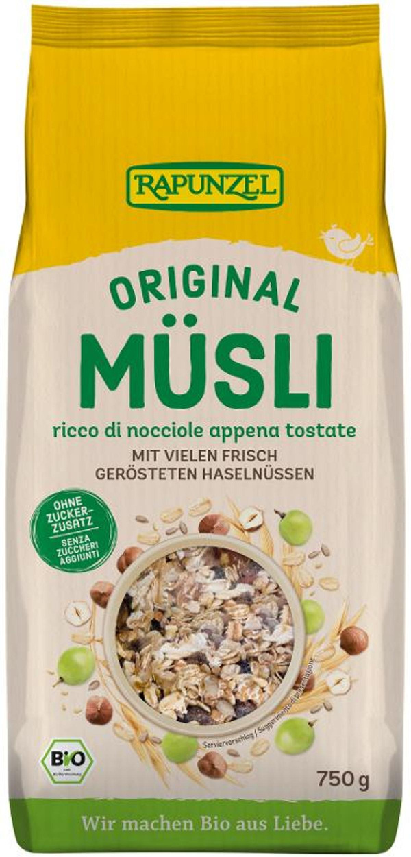 Produktfoto zu Rapunzel - Original Müsli - 750g