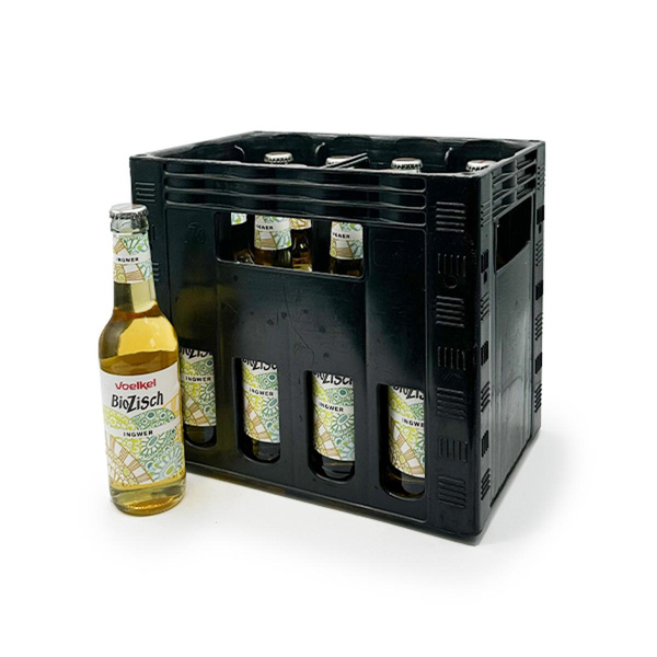 Produktfoto zu Voelkel - Bio Zisch Ingwer - 12 x 0,33l