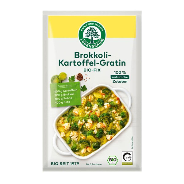 Produktfoto zu Lebensbaum - Brokkoli Kartoffel Gratin - 40g