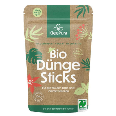 Produktfoto zu KleePura - Bio-Düngesticks vegan - 200g