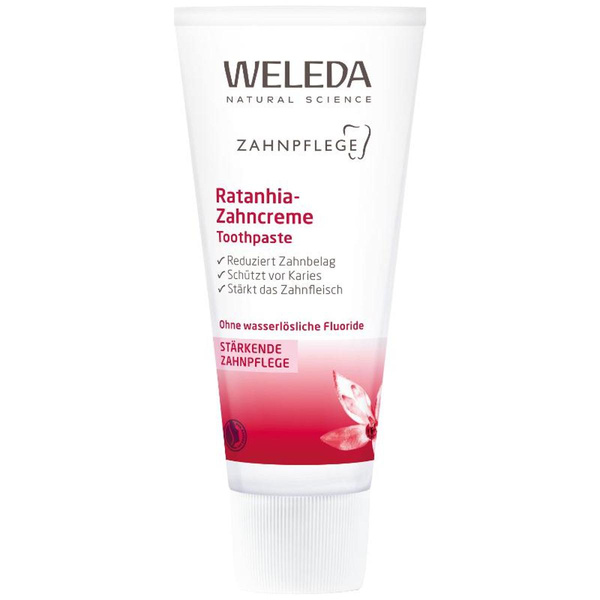 Produktfoto zu Weleda - Ratanhia Zahncreme - 75ml