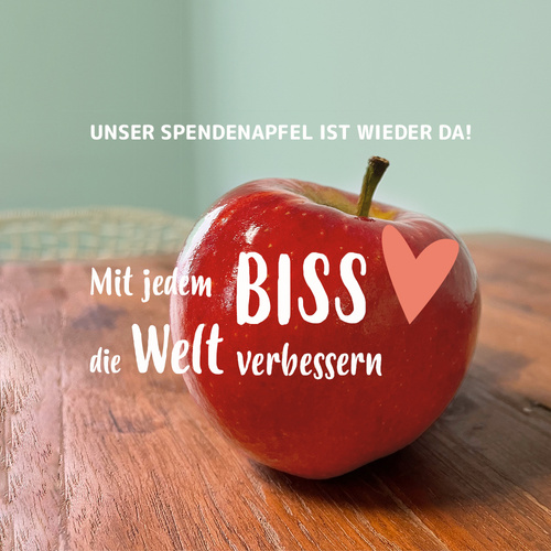 Spendenapfel Deichperle auch "Greta" genannt